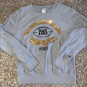 PINK! University of Iowa Crewneck